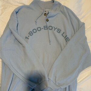 Boys Lie Sky Blue Crewneck Sweater